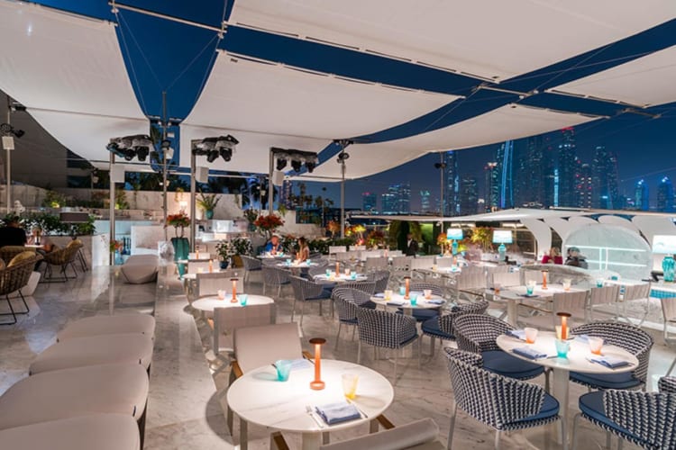 PRAIA interior dining
